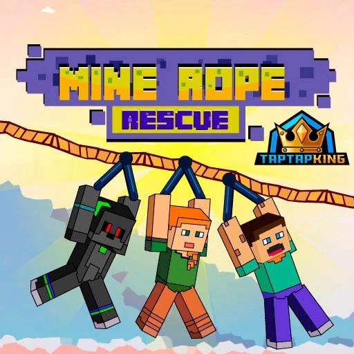 Mine Rope Rescue Game