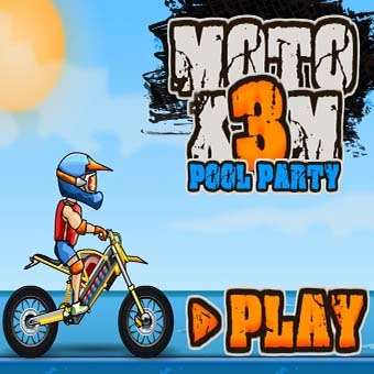 Moto X3M Pool Party Game